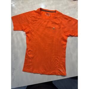 Mission VaporActive Performance Compression Shirt (Orange)--SIZE L